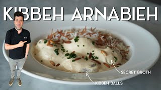 A RARE Lebanese Dish Worth Trying - KIBBEH ARNABIEH