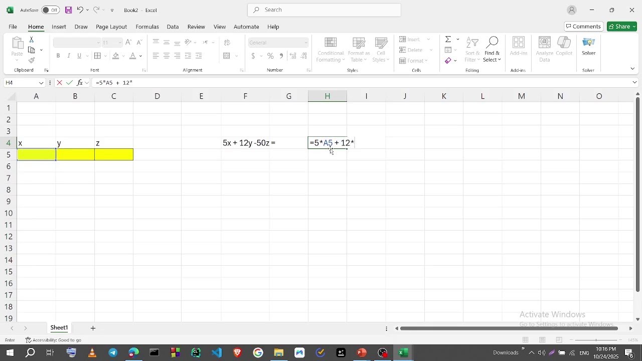 03| OR | Ass1 | Excel Intro