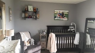 Nursery Reveal! Nursery Reveal!! Links to Items in Nursery- - Our nursery crib and dresser were purchased locally from a baby store that no longer