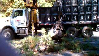 Roswell Ga Junk Hauling View From the top of the truck