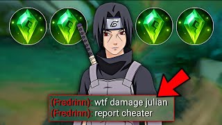 I GOT REPORTED FOR USING THIS ILLEGAL CHEAT BUILD... IT'S SO BROKEN!! - Moba Legends 