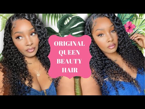 Original Queen Beauty Hair Curly Wig Review|Summer Vacation Ready| Kapri Alehia