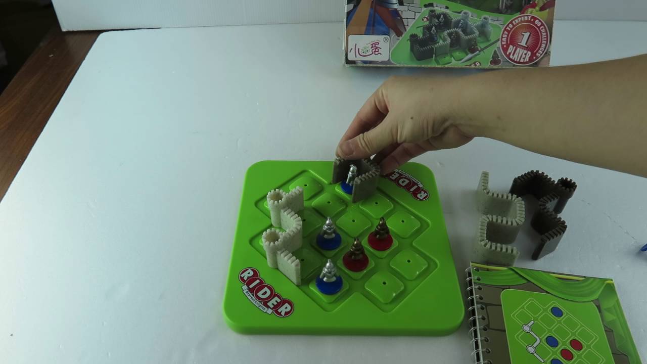 藍騎士益智遊戲 動腦遊戲.棋類.桌遊 - YouTube