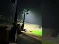 Magic of Night Rain at site #ConstructionLife#NightWork #EngineeringLife#RainyNight #CivilEngineer