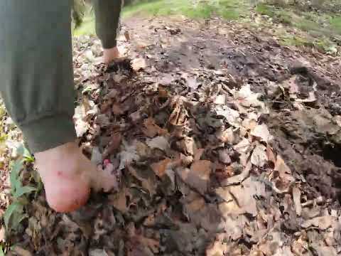 Barefoot Hiking | Flowers | Waterfall