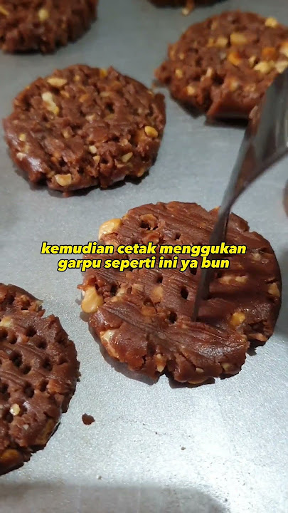 Kue Kacang Coklat #shortvideo