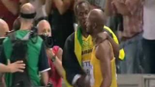 Bolt's world record 9''58 - 12th IAAF WORLD CHAMPIONSHIP 2009 - 100m final