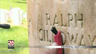 One man is on a mission to clean every tombstone by THIS deadline