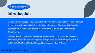 Code Generator in any language Wealth