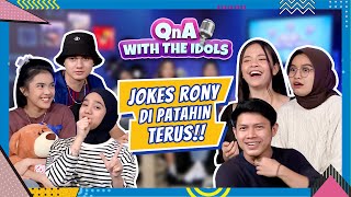 Rony Si Pelawak Handal! Hingga, Salma Mau Jadi Bidan? Paul yang bisa QnA With Idol | Episode 2