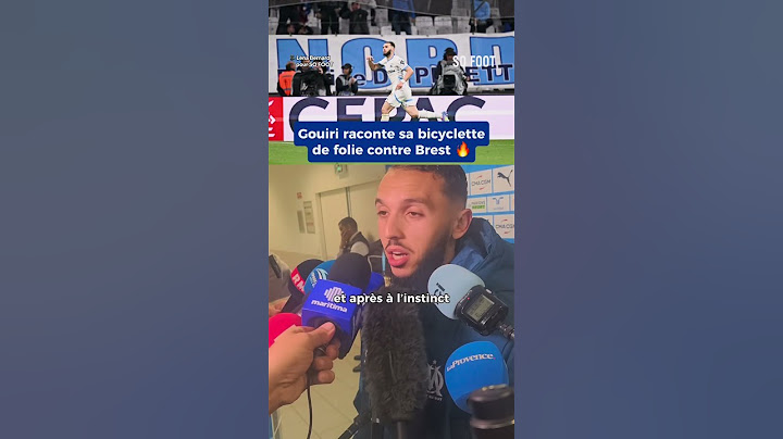 Triplé et but du week-end pour Amine Gouiri face à Brest ! #football #footballshorts #om #marseille