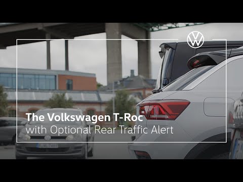 The 2018 Volkswagen T-Roc with Optional Rear Traffic Alert