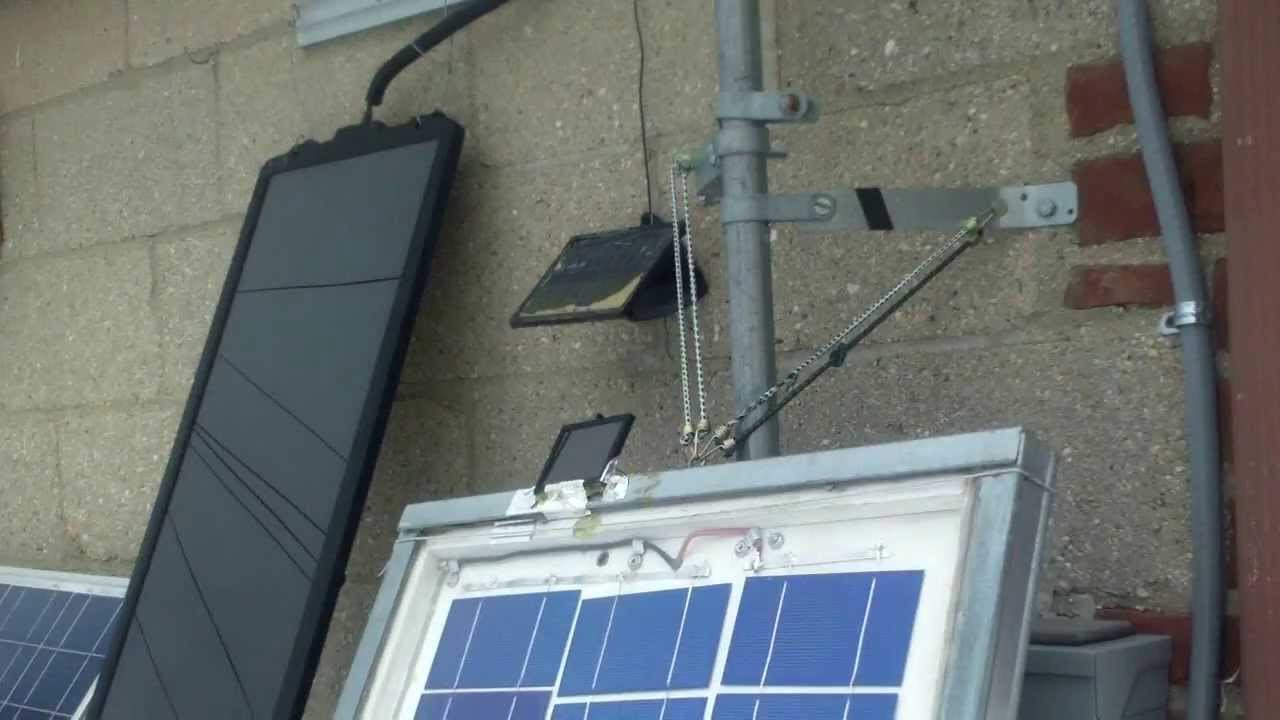remote controlled exterior solar