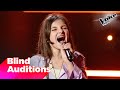Serena canta "I Wanna dance with somebody" di Whitney Houston | The Voice Kids Italy Blind Auditions