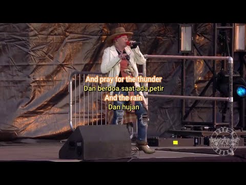 Guns N' Roses - Sweet Child O Mine | Lirik Terjemahan Indonesia .