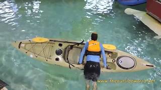 How to Re Enter a Sit On Top Kayak