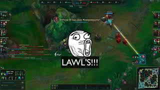 2024.2.16 - Warwick SUP vs GIGACHAD Darius GANK FAIL!