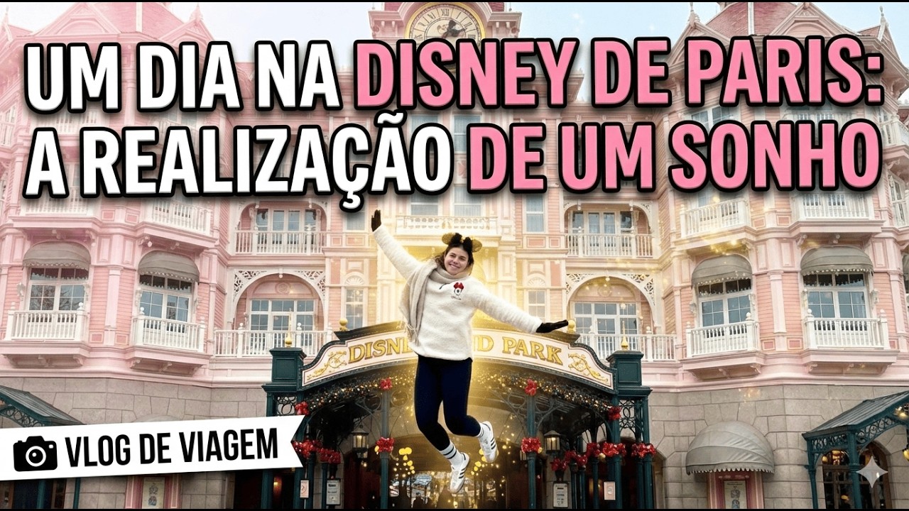 Um dia na Disney de Paris!