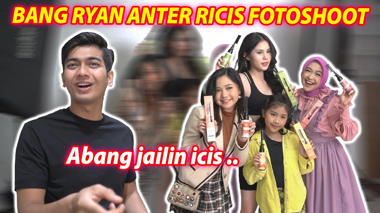 KERJAIN RICIS YANG LAGI FOTOSHOOT.. Marah ga ya..?