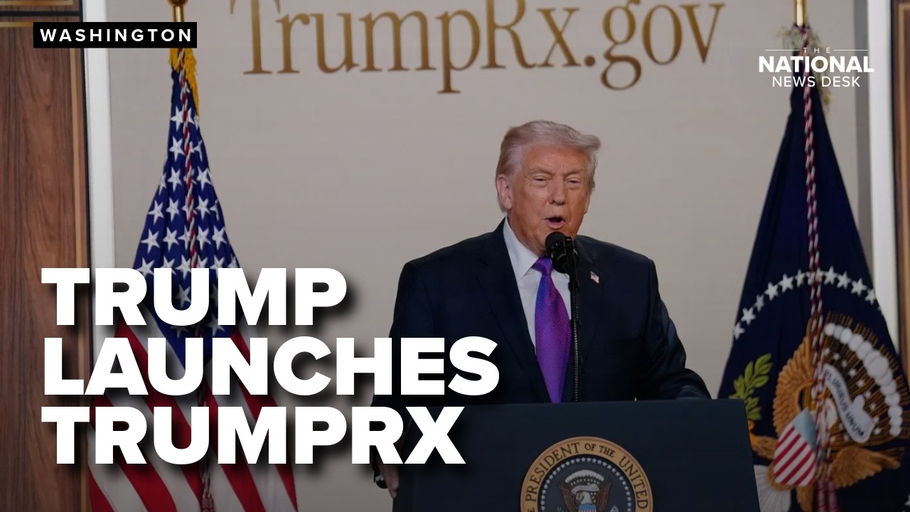 Trump officially launches TrumpRX, offering affordable prescription drugs  to Americans