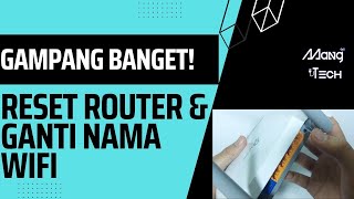 Incorrect password?! Reset Factory Router atau Ganti Nama WiFi | Web Konfigurasi screenshot 4