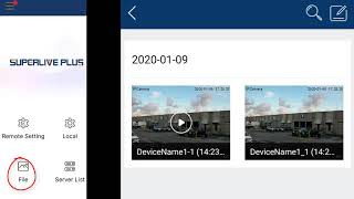 Recording and Taking Snapshots on the SuperLive Plus App