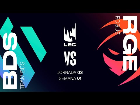 BDS vs RGE - JORNADA 3 - LEC - INVIERNO 2025 - LEAGUE OF LEGENDS