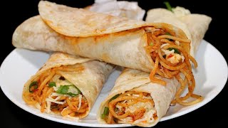 Street Style Spicy Noodles Shezwan cheese Frankie | рдЪрдордЪрдореАрдд рдиреВрдбрд▓рд╕ рд╢реЗрдЬрд╡рд╛рди рдЪреАрдЭ рдлреНрд░рдБрдХреА | Vidula'srecipes