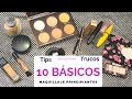 10 Productos básicos  que toda chica Principiante de MAQUILLAJE debe tener💕 Rosy Lopez