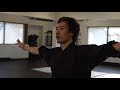 Entrevue et entranement de kung fu avec michael li