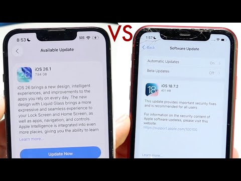 IOS 18 7 2 Vs IOS 26 1 Which Should You Install