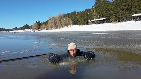 SELF RESCUE THROUGH ICE