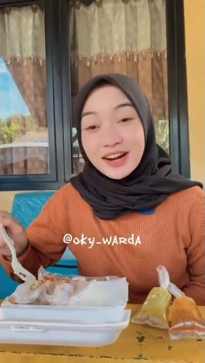 cewe manis minum kopi #short