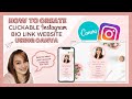 HOW TO CREATE A CUSTOM IG BIO LINK WEBSITE USING CANVA IN LESS THAN 20 MINS