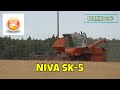 Harvest 2019 | NIVA SK-5 M1 combine harvester