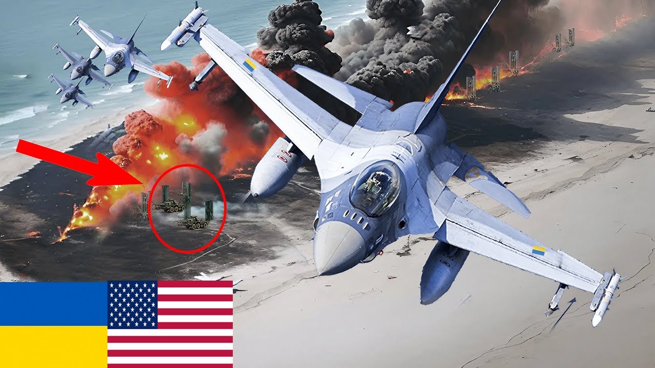 Finalmente! Ucrânia Recebe Reforço De Caça F-16 Da Bélgica Após Número Desconhecido
