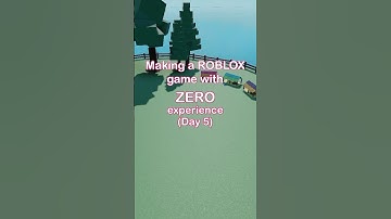 Making a ROBLOX game with ZERO Experience - Day 5