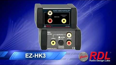 RDL New Products - NAB 2011 - EZ Series Audio/Video "Hum Killers" and TX Series Updates