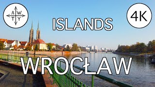 WROCŁAW, Islands [4🅺60 Virtual Walking Tour]