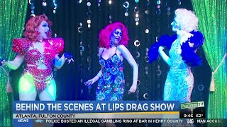 Behind the scenes at Lips Drag Show