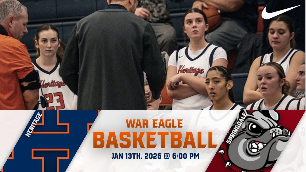 Lady Heritage War Eagles vs Springdale Bulldogs