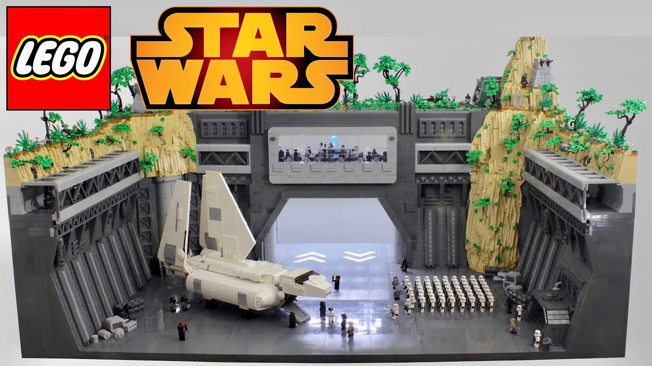 MASSIVE LEGO Star Wars Imperial Base  LEGO Star Wars MOC Showcase #91 
