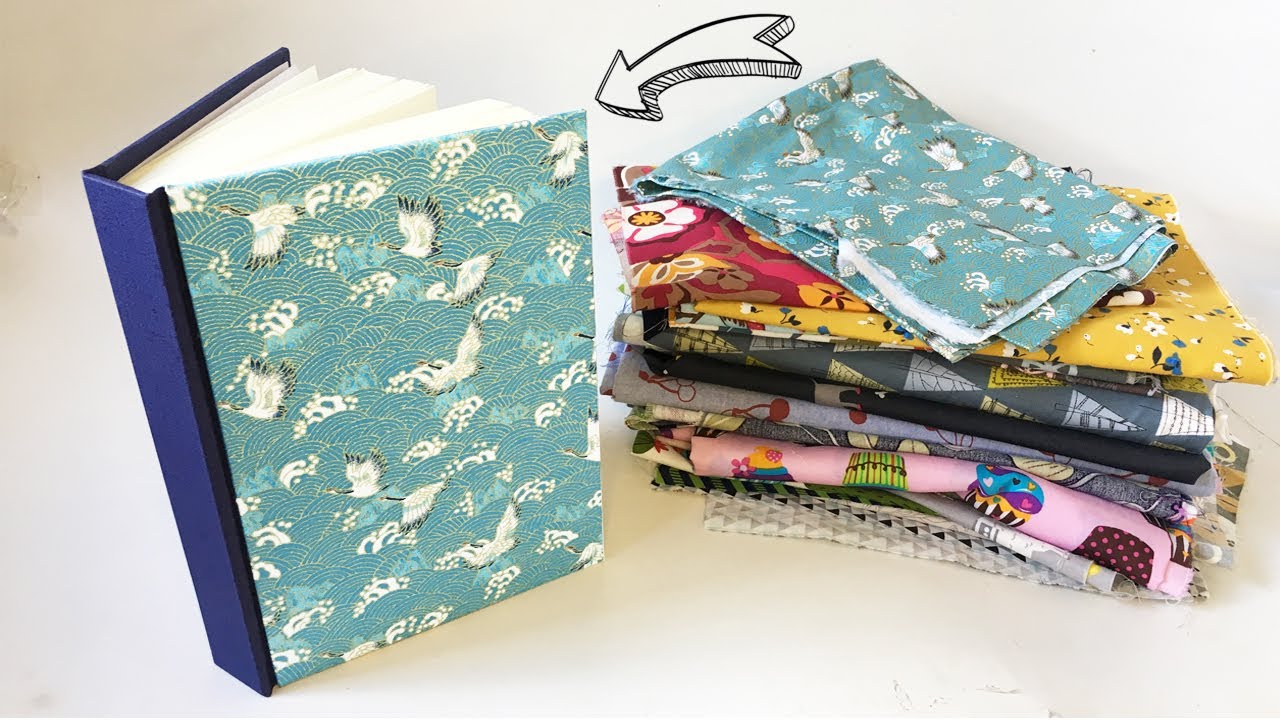 👉 TELAS para ENCUADERNACIÓN  📚 Aprende a Elegir las telas para tus proyectos