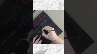 Art Journal La envidia es una pérdida de tiempo #shorts