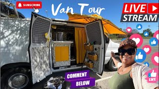 🔴 VAN TOUR || Camper Van Conversion by Vanessa’s Vanlife Journey featured On Tiny Home Tours Twice