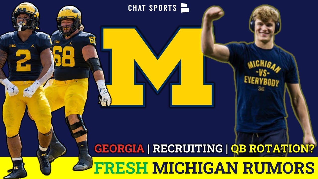 Michigan Football Rumors On Georgia’s D vs Cade McNamara & Co, Will JJ McCarthy Split Snaps? Mailbag
