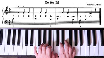 Go For It! I  Song 2 - Michael Aaron Primer Performance I Beginner Piano
