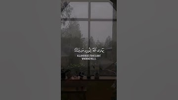 اللَّهُ نُورُ السَّمَاوَاتِ وَالْأَرْضِ | سورة النور Surah An-Nur -الآية 35