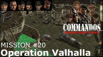 Commandos Behind Enemy Lines | Mission 20: Operation Valhalla | FULL HD | SK *unedited