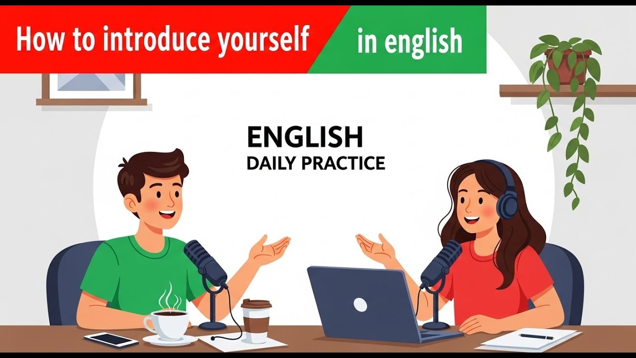How to Introduce Yourself in English | Daily English Speaking Practice ...